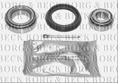 BORG & BECK bwk041 -  Комплект подшипника ступицы колеса
